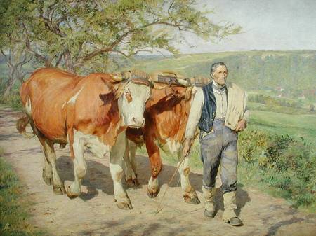  Eugène Burnand - The Farmer