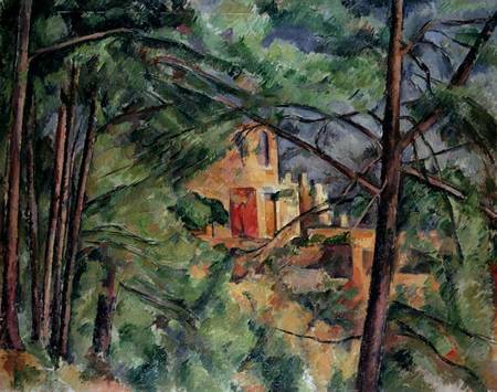 Paul Cezanne Style on Paul C  Zanne   Chateau Noir