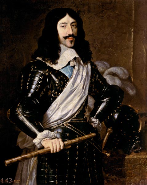 Titre de l'image : Philippe de Champaigne - Portrait de Louis XIII