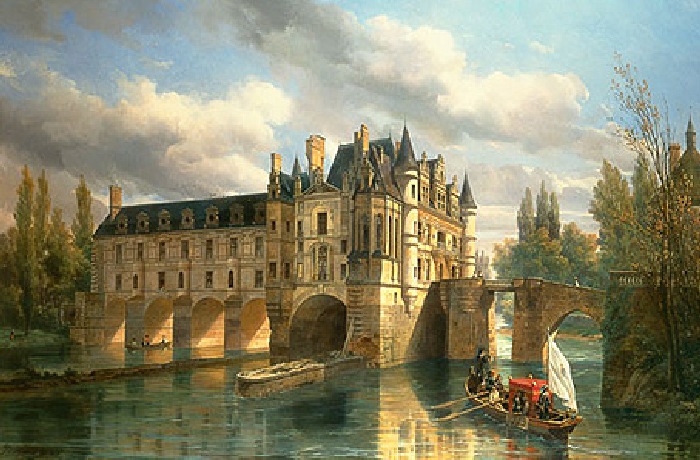 Tableaux et Peintures de Châteaux & Palais