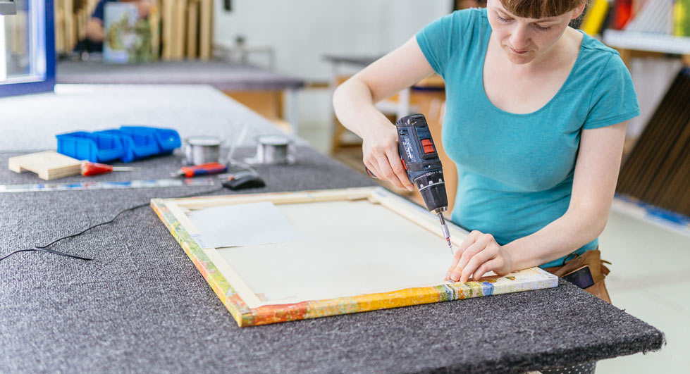 Le crochet est attaché à l'image