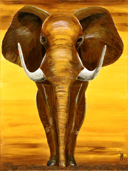 Elephant à Arthelga