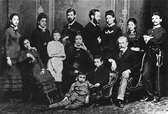 The Freud Family, c.1876 à Photographe autrichien