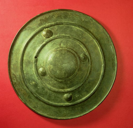 Wittenham Shield, from Long Wittenham, Oxfordshire, Late Bronze Age, c.1200 BC (bronze) à Bronze Age