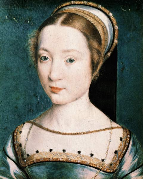 Female portrait (Portrait of Queen Claude?) à Corneille de Lyon