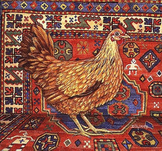 Brown Carpet Chicken, 1995  à Ditz 