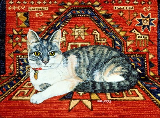 First Carpet-Cat-Patch, 1992  à Ditz 