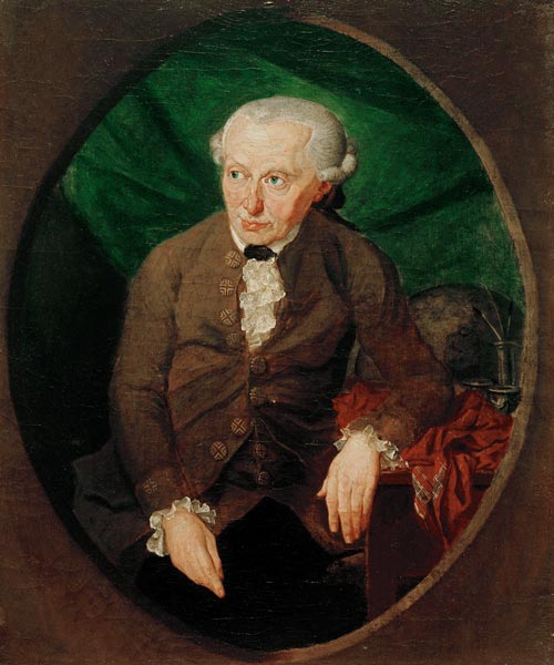 Kant , Portrait à Doeppler
