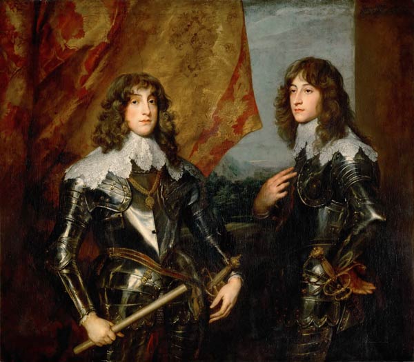 Prince Charles Louis and Rupert , Dyck à Dyck