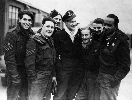 A Lancaster Bomber Crew à Photographe anglais
