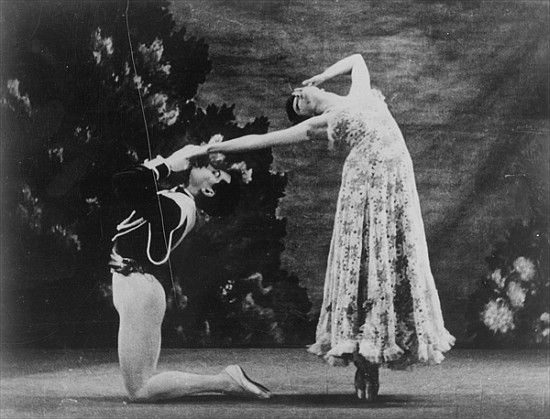 Maude Lloyd and Hugh Laing performing ''Jardin aux Lilas'' at the Mercury Theatre, London à Photographe anglais