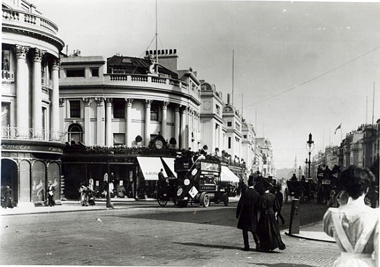 Regent Street, London, c.1900 à Photographe anglais