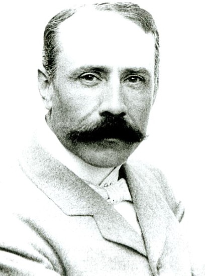 Sir Edward Elgar (1857-1934) à Photographe anglais