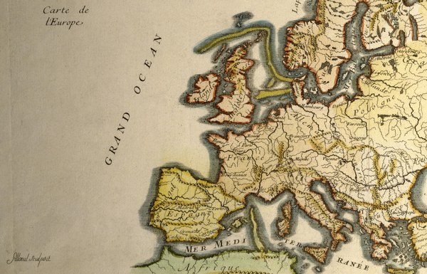 Map of Europe , Filloeul. à Filloeul