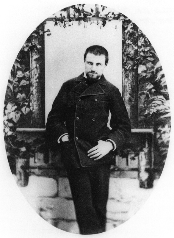 Gustave Caillebotte (1848-94) c.1874-75 (b/w photo)  à Photographe français
