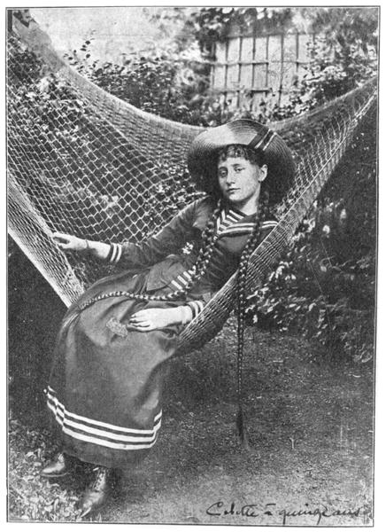 Colette (1873-1954) aged 15, 1888 (b/w photo)  à Photographe français