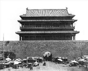 Entrance to the inner wall, Peking, China, c.1900