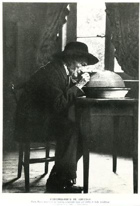 Jean-Henri Fabre (1823-1915) observing insects, from ''Souvenirs Entomologiques'', published in 1924