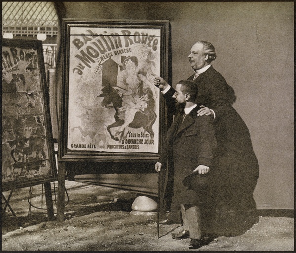 Toulouse-Lautrec with Tremolada, from ''Toulouse-Lautrec'' by Gerstle Mack, published 1938 (b/w phot à Photographe français