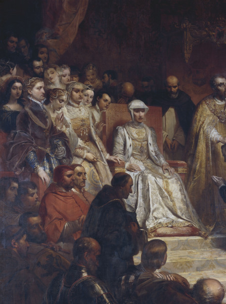 Charles V confers government à Gallait