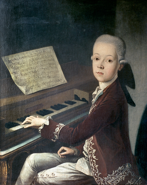 Presumed Portr.of Mozart , Helbling à Helbling