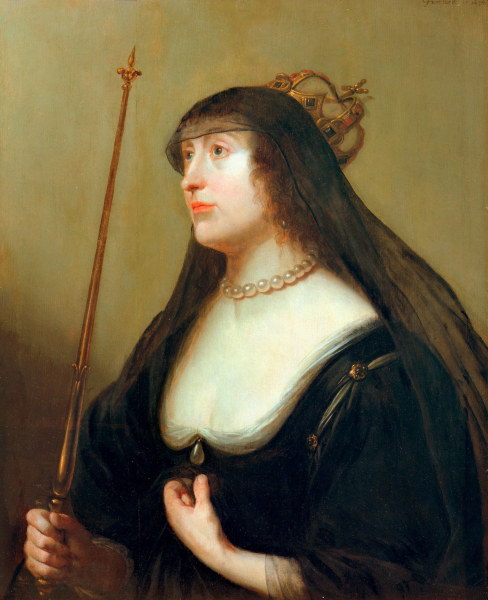 Elisabeth Stuart,Portrait , Honthorst à Honthorst