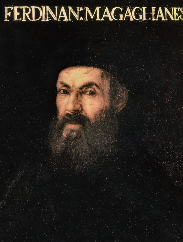Portrait of Ferdinand Magellan (c.1480-1521) à École italienne
