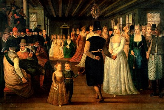Ball in Venice in Honour of Foreign Visitors, c.1580 à École italienne