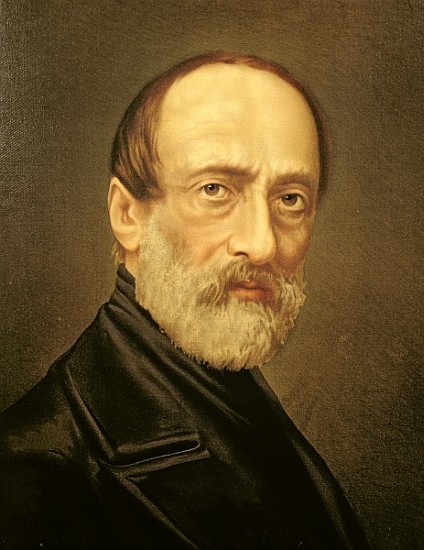 Portrait of Giuseppe Mazzini à École italienne