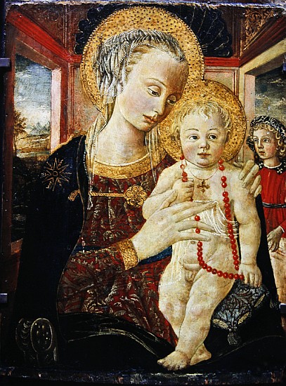 The Virgin and Child à École italienne