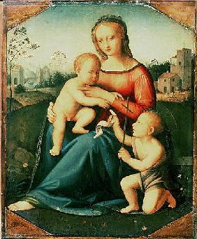 Madonna and Child with St. John the Baptist