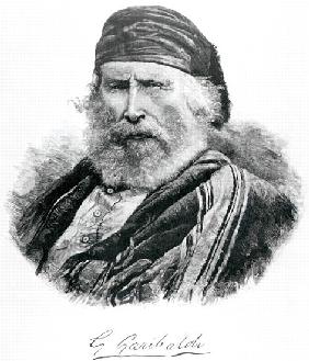 Portrait of Giuseppe Garibaldi