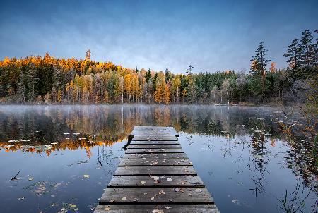 Autumn pier