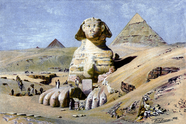 Giza , Pyramids à Körner