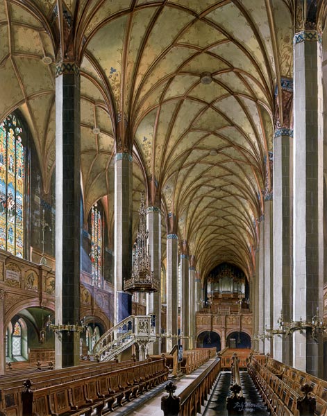 Leipzig, Thomaskirche , Mertz à Mertz