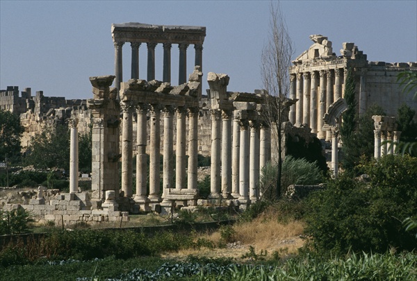 Sanctuary of Jupiter Heliopolitanus, High Imperial Period (27 BC-395 AD) (photo)  à Période impériale romaine (27 av. JC-476 après JC)
