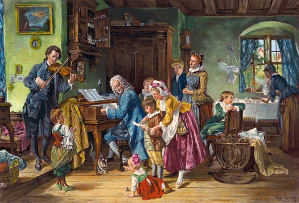 Bach, Morning Devotions à Rosenthal