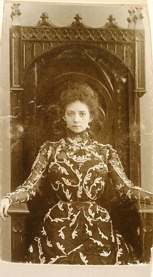 Portrait of the actress Vera Komissarzhevskaya à Photographe russe