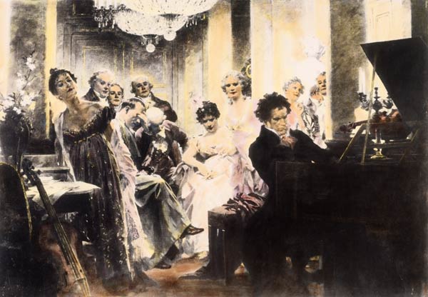 Beethoven at Lichnowskys , Schmid à Schmid