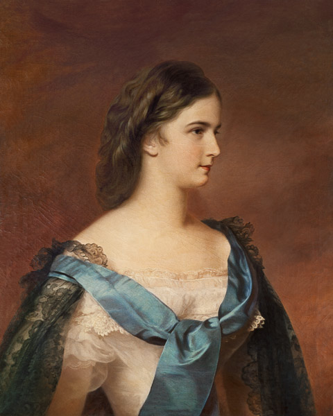 Empress Elisabeth , Portrait à Schrotzberg