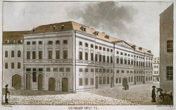 Leipzig , Altes Gewandhaus à Schwan