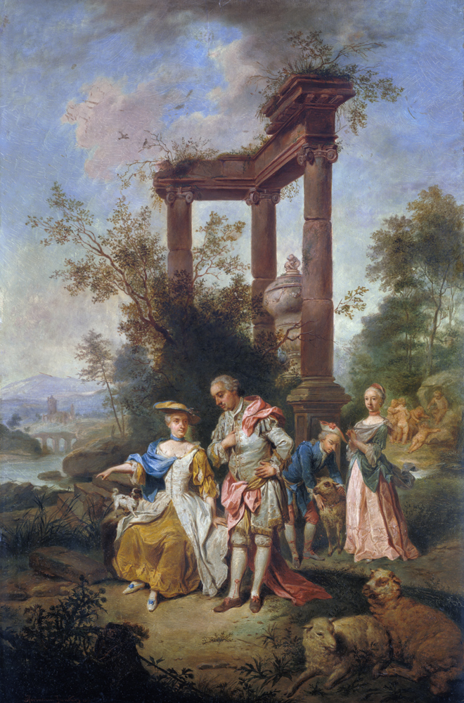 The Goethe Family in Arcadian Dress à Seekatz