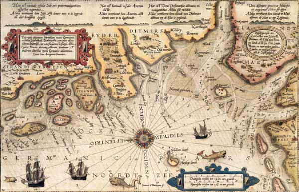 German Bight , Map