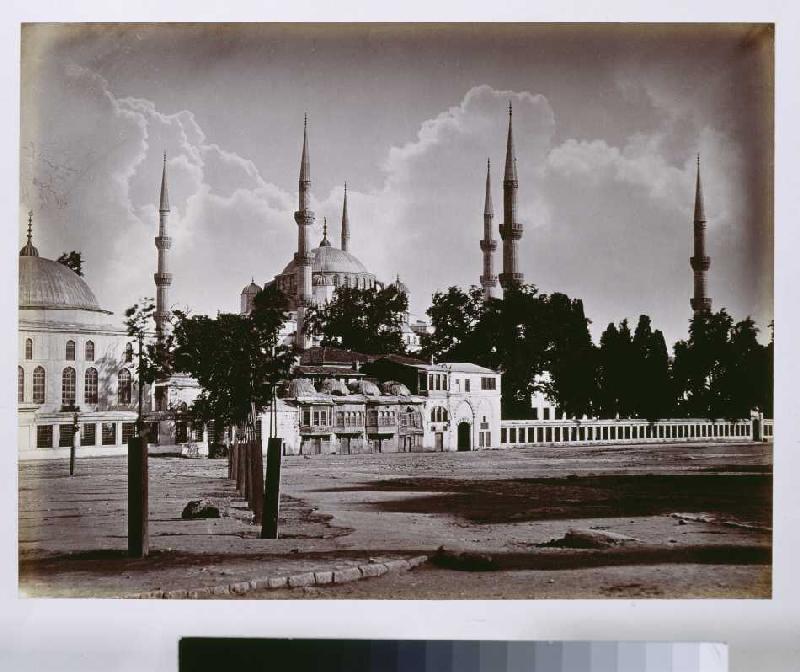 Konstantinopel: Die Blaue Moschee von Sultan Ahmed I à Abdullah Freres
