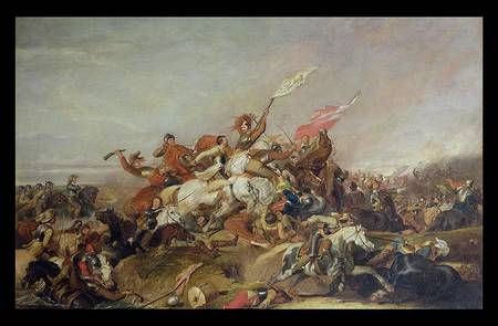 The Battle of Marston Moor in 1644 à Abraham Cooper