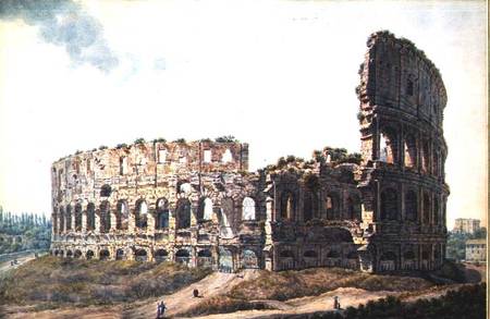 The Colosseum, Rome à Abraham Louis Rudolph Ducros