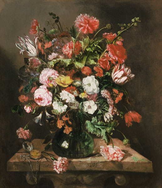 bouquet de fleurs. à Abraham van Beyeren