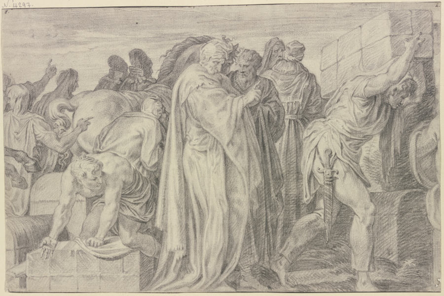 The adoration of the Kings à Abraham van Diepenbeeck