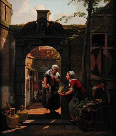 The Market Woman à Abraham van Strij
