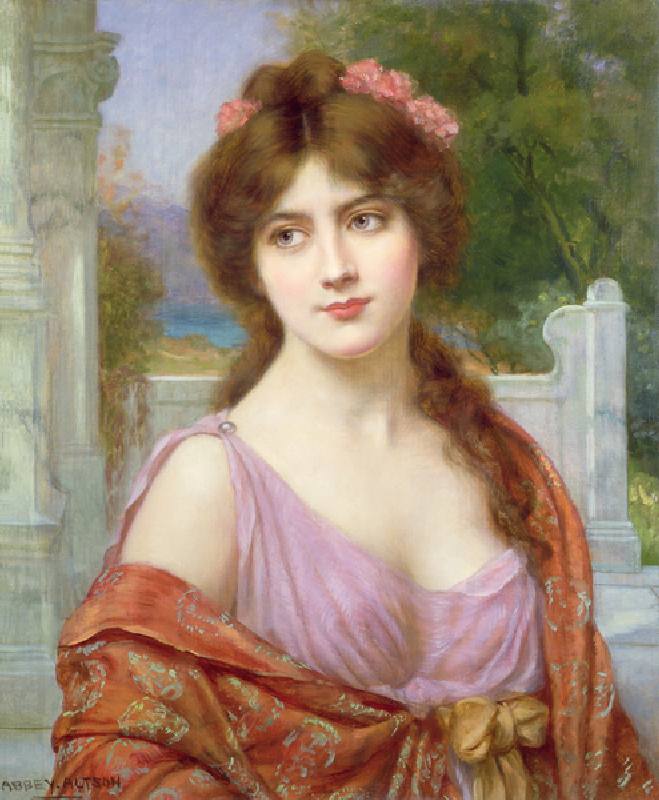Girl in a Roman Costume à Aby Altson